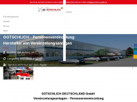 gotschlich-gmbh.de Webseite Vorschau
