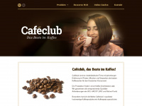 cafeclub.nl Webseite Vorschau