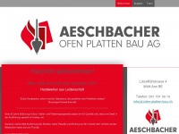 ofen-platten-bau.ch Webseite Vorschau