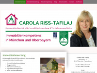 carolariss-immobilienbewertung.de Webseite Vorschau
