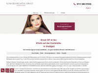 klinik-karlshoehe-breast.de Webseite Vorschau