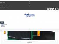 quality-equipment.co.uk Webseite Vorschau