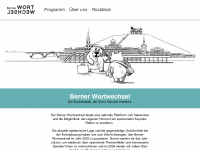 berner-wortwechsel.ch Webseite Vorschau