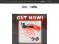 jonboutin.com Webseite Vorschau