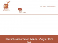 zieglerbrot.ch Webseite Vorschau