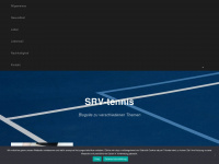 svr-tennis.de Webseite Vorschau