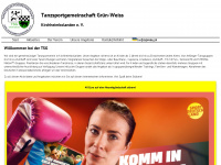 tanzclub-gruen-weiss.de Webseite Vorschau