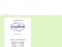 osteopathiepraxis-fischer.de Webseite Vorschau
