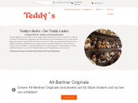 teddy-laden.de Webseite Vorschau