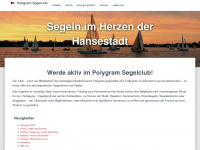 psc-sail.de Webseite Vorschau