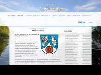 seddiner-see.de Webseite Vorschau
