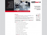 office-reset.de Webseite Vorschau