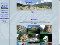 aquantis-paddlespirit.de Webseite Vorschau