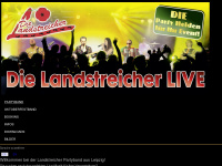 landstreicher-band.de Webseite Vorschau
