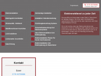 elektriker-essen.com Webseite Vorschau
