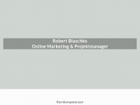 robert-blaschko.de Webseite Vorschau