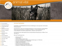 animal-vital.ch Webseite Vorschau