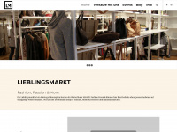 lieblingsmarkt.ch Webseite Vorschau