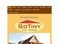 gotiny.de Webseite Vorschau