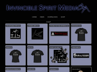 invincible-spirit-media.de Webseite Vorschau