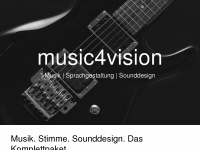 music4vision.com Webseite Vorschau