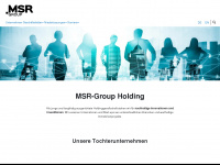 msr-group.eu Webseite Vorschau