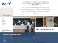 homey-hotel.de Webseite Vorschau