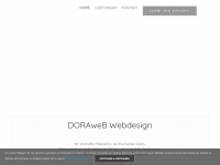 dora-web.de Webseite Vorschau