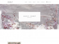 alexf-kunst.de Webseite Vorschau