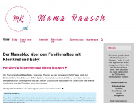 mamarausch.de Webseite Vorschau