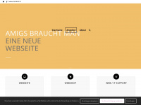 amigs.ch Webseite Vorschau