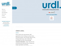 urdl-hkls.at Webseite Vorschau