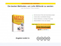 lotto-trickbuch.de Webseite Vorschau