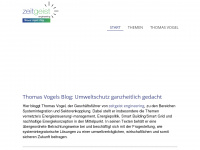thomas-vogel.blog Webseite Vorschau