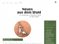 neuesausdemwald.de Webseite Vorschau