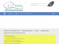 fewo-nordseehund.de Webseite Vorschau