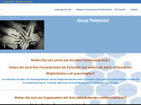 focus-potenzial.de Webseite Vorschau