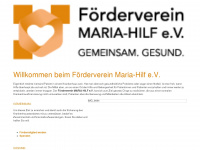 foerderverein-maria-hilf.de Thumbnail