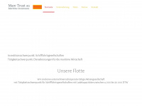 mare-trust.de Webseite Vorschau
