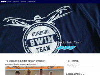 euregioswimteam.de Webseite Vorschau