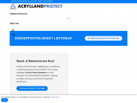 acrylland-protect.de Webseite Vorschau