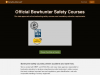 bowhunter-ed.com Webseite Vorschau