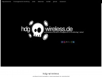hdg-wireless.de Webseite Vorschau