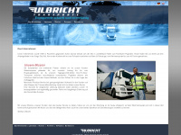 ulbricht-transporte.de Webseite Vorschau