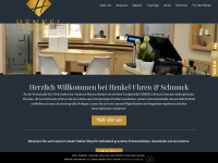 henkel-uhren-schmuck.de Webseite Vorschau