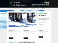 estancialaesperanza.info Webseite Vorschau