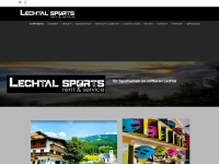 lechtalsports.at Webseite Vorschau