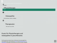 physioosteojuelich.de Webseite Vorschau