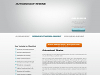 auto-ankauf-rheine.de Webseite Vorschau