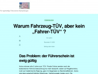 fuehrerschein-nachpruefung.de Webseite Vorschau